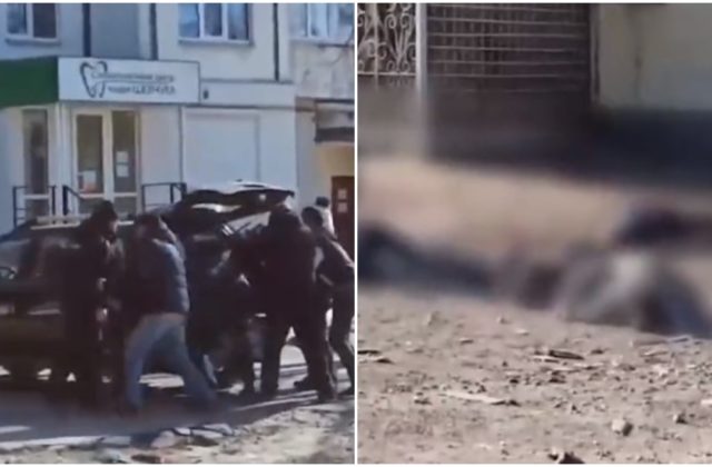Ľudí v Černihive čakajúcich na chlieb zasiahla raketa, útok si vyžiadal najmenej 10 obetí (video)