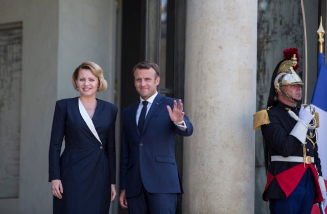 Čaputová zablahoželala Macronovi k víťazstvu a teší sa na pokračovanie spolupráce