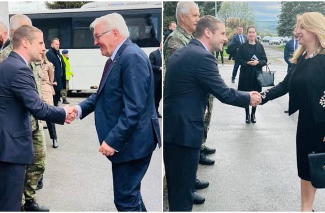 Spoločné hrozby utužujú podľa Klusa spoluprácu Slovenska a Nemecka, dobré vzťahy potvrdila návšteva Steinmeiera (foto)