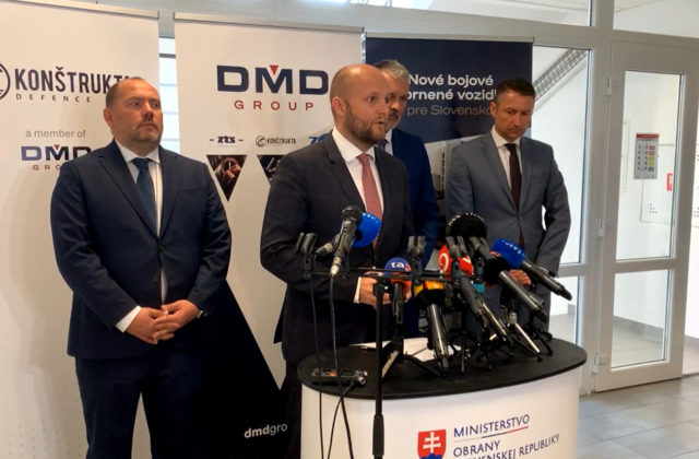 Na výrobe obrnených vozidiel Patria sa budú podľa Naďa podieľať slovenské firmy, poskytne to ľuďom prácu (video)