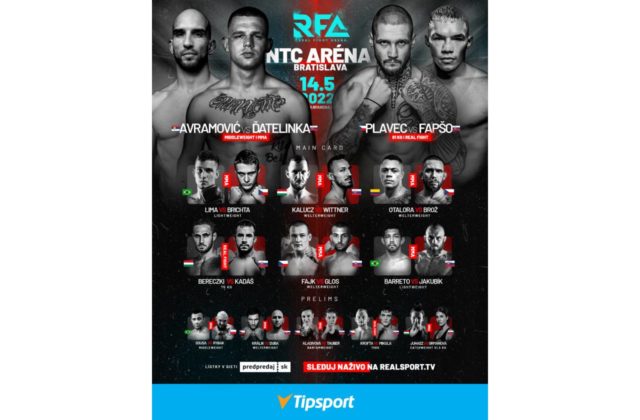 Návrat Ďatelinku a zápasy na svetovej úrovni. Grand Opening RFA je tu!