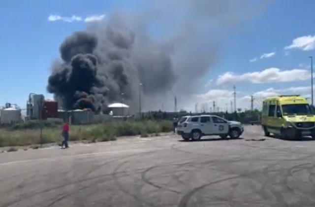 Po výbuchu v závode na bionaftu na severe Španielska zahynuli dvaja ľudia (video)