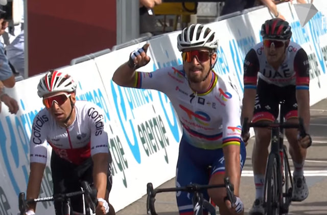 Sagan deň po svojom triumfe nebojoval o víťazstvo, v závere etapy bolo náročné stúpanie