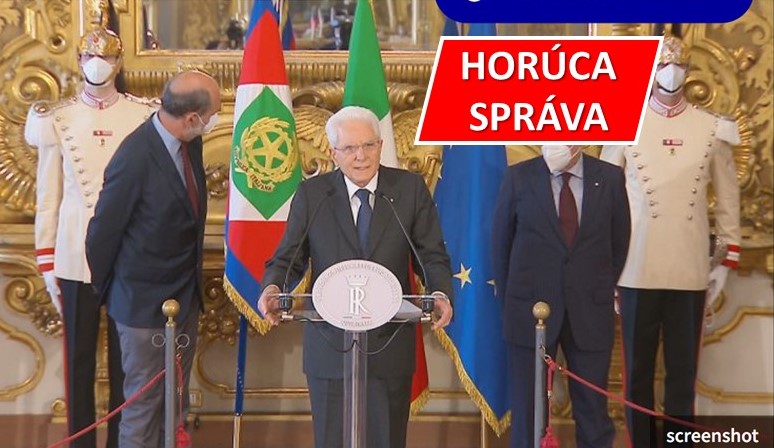 Taliansko k predčasným voľbám: Prezident Mattarella rozpustil parlament