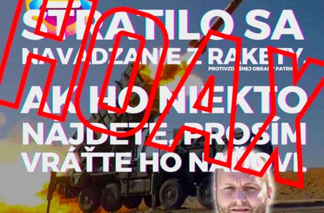 Záhadné zmiznutie systému Patriot? Nemýľte si Sliač so Žilinou za úradovania Slotu, odkázal Naď
