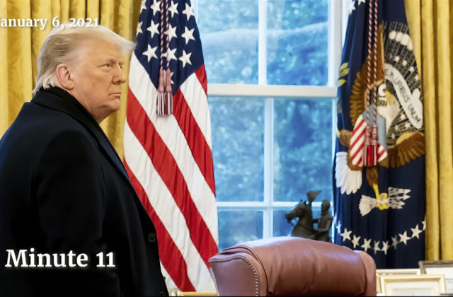 Trump počas násilností v Kapitole 187 minút nič nerobil, rozzúrený dav sledoval cez televíziu z pohodlia Bieleho domu