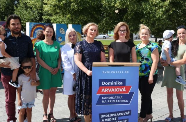 Právnička Dominika Árvaiová sa chce stať primátorkou Zvolena, spolu s ňou kandiduje 25 ľudí na poslancov