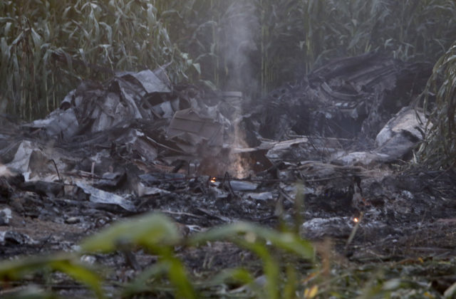 Pri meste Kavala sa zrútilo ukrajinské nákladné lietadlo, smerovalo do Jordánska (foto)