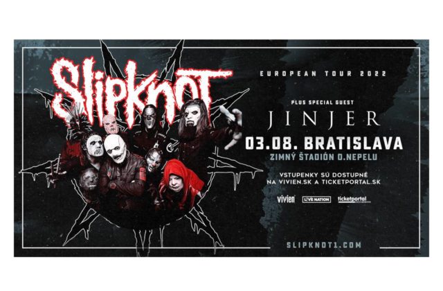 SLIPKNOT a ich hostia JINJER v Bratislave vystúpia už túto stredu!