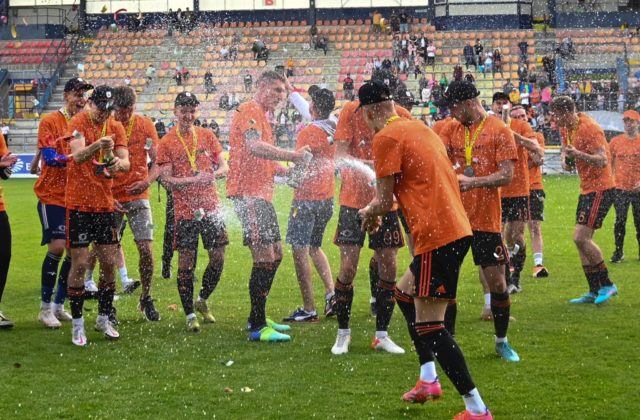 Vicemajstri MFK Ružomberok opäť víťazili na ihrisku Banskej Bystrice, priebežne sú na čele tabuľky