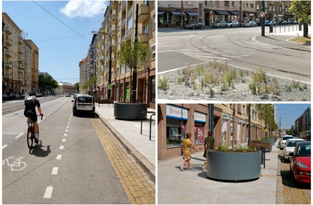 Bratislavská Krížna ulica prešla zmenami, o niekoľko rokov ju čaká komplexná rekonštrukcia