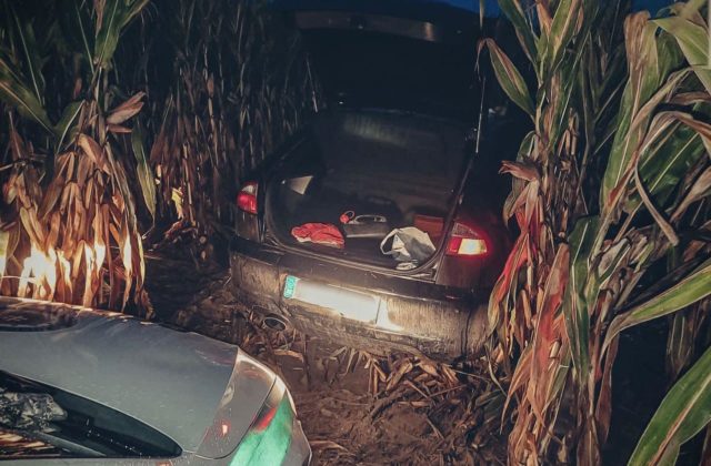 Policajná naháňačka ako z filmu. Vymenil si značky, skoro zrazil policajta a stopli ho až výstrely (foto)