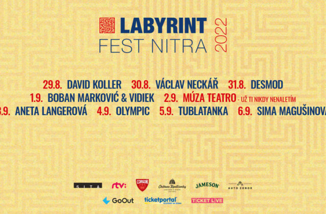Festival Labyrint na Nitrianskom hrade už za dverami!