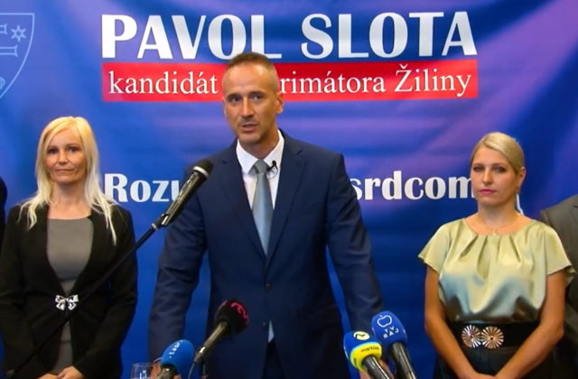 Svoju kandidatúru na post primátora Žiliny oznámil predseda politickej strany Domov – Národná strana Pavol Slota (video)