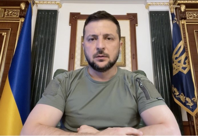 Zelenskyj: Okupantov vytlačíme na naše hranice