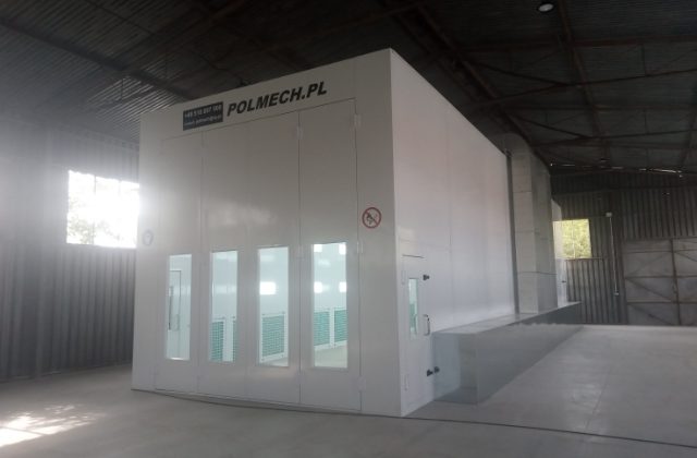 Firma Konštrukta-Defence získala striekací box pre základnú a finálnu povrchovú úpravu bojovej techniky