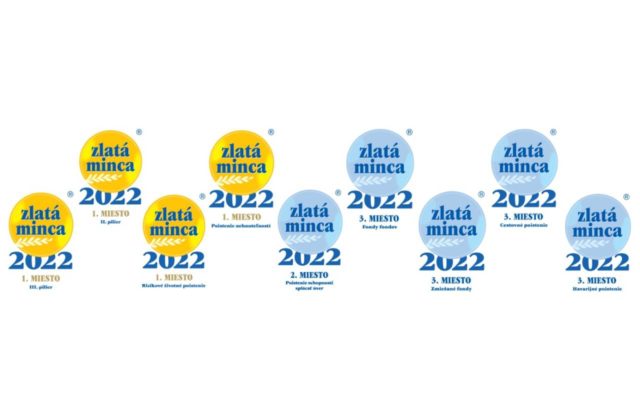 Triumf v súťaži produktov 2022. UNIQA získala najviac Zlatých mincí, z toho 4 prvenstvá za poistenie domova, životné poistenie a sporenie na dôchodok
