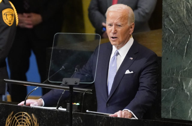 Nikto neohrozoval Rusko a nikto okrem Ruska nevyhľadával vojnu, povedal Biden