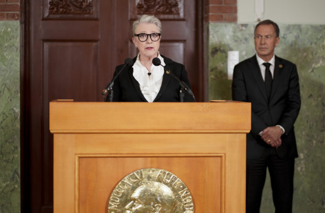 Nobelovu cenu za mier si odnášajú aktivisti z Ukrajiny, Bieloruska a Ruska. Oživili víziu mieru a bratstva (foto+video)