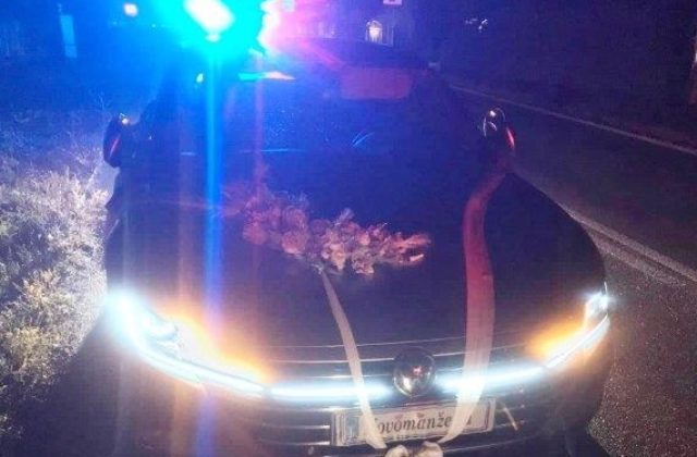 Opitý muž si odskočil zo svadby, cez Michalovce letel 145 km/h a namiesto ešpézetky mal nálepku „novomanželia“
