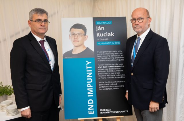 Káčer: Demokracia neprežije bez nezávislých a pluralitných médií, musia fungovať v bezpečnom prostredí