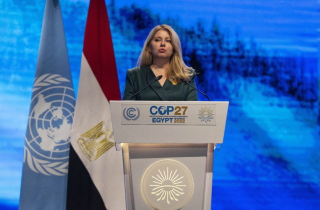 Je čas konať v boji s klimatickou krízou a nečakať na koniec tej energetickej, vystríha Čaputová