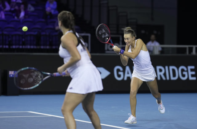 Slovenky v Pohári Billie Jean Kingovej podľahli Austrálčankám, zvíťazili aspoň vo štvorhre