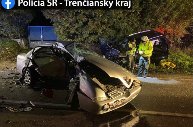 Mladá vodička dostala na mokrej vozovke šmyk, čelnú zrážku so Suzuki neprežila (foto)