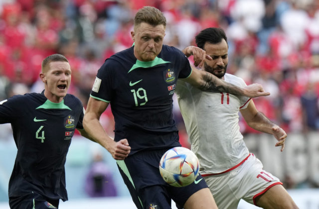 MS vo futbale 2022 v Katare: Austrálčanom stačil na víťazstvo jediný gól, Tunisania ešte neskórovali