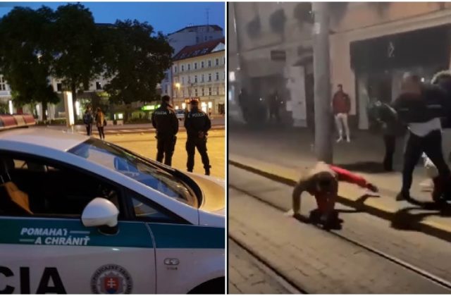 Mladý útočník na Obchodnej ulici kopol muža do tváre, hrozí mu až 10 rokov za mrežami (foto)