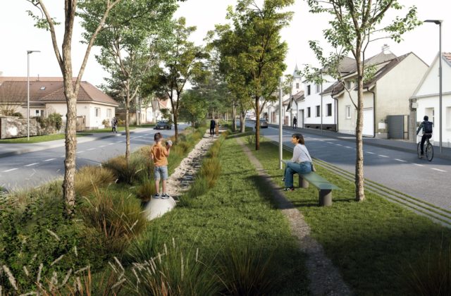 Vranovičova ulica v bratislavskom Lamači získa novú podobu, má sa z nej opäť stať živý verejný priestor
