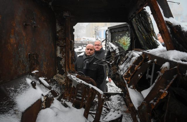 Zelenskyj prijal troch slovenských ministrov, do Kyjeva neprišli s prázdnymi rukami (foto)