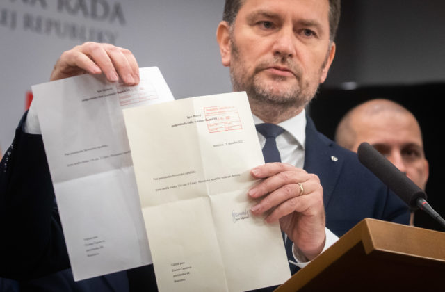 Matovič dostal podľa Šipoša počas podávania demisie informáciu od Hegera o Sulíkovej SaS