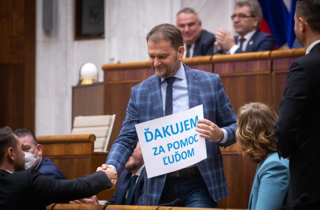 SaS-kári hlasovaním o štátnom rozpočte zapreli samých seba, Matovič je však rád a jeho odchod je v réžii prezidentky