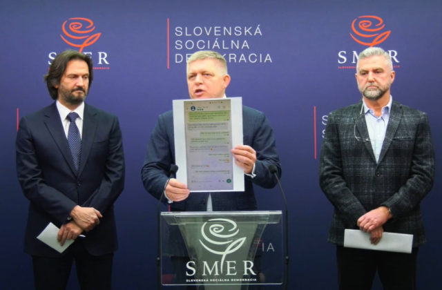 Matovič už pred voľbami založil zločineckú skupinu, tvrdí Fico a na dôkaz vytiahol SMS-ky aj nahrávky z auta