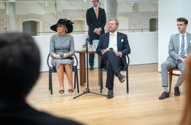 Heger privítal holandský kráľovský pár na Úrade vlády, riešili ochranu novinárov aj situáciu na Ukrajine (foto)