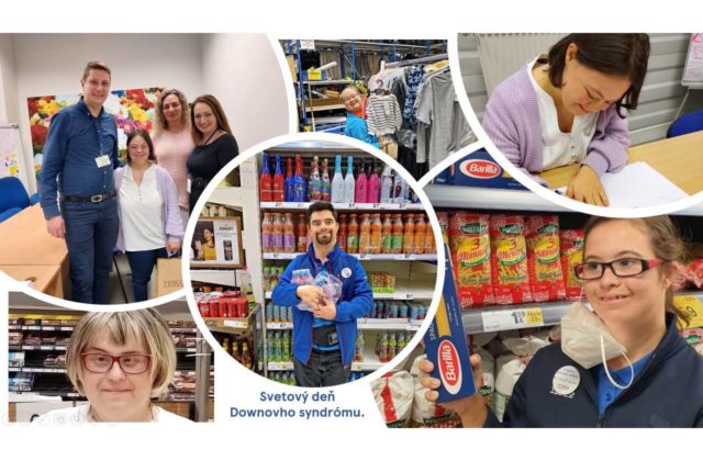 Sú skvelou súčasťou tímu! V Tescu našli pracovné uplatnenie ľudia s Downovým syndrómom