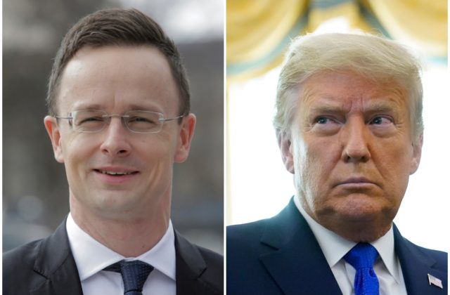 Za Trumpa boli vzťahy USA a Maďarska dobré ako nikdy predtým, kritizovanie Budapešti podľa Szijjárta všetko sťažuje