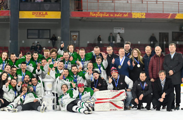 Gladiators Trenčín sú majstrami EUHL