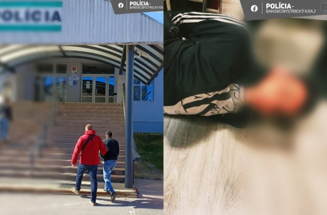 Banskobystrickí policajti opäť riešili útok nožom, dôvod je viac než bizarný (foto)