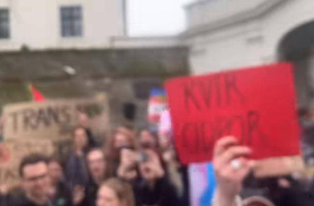 Najvulgárnejšie nadávky, pľuvance aj vyhrážky. Účastníci LGBTI zhromaždenia sa pustili do Matoviča (video)