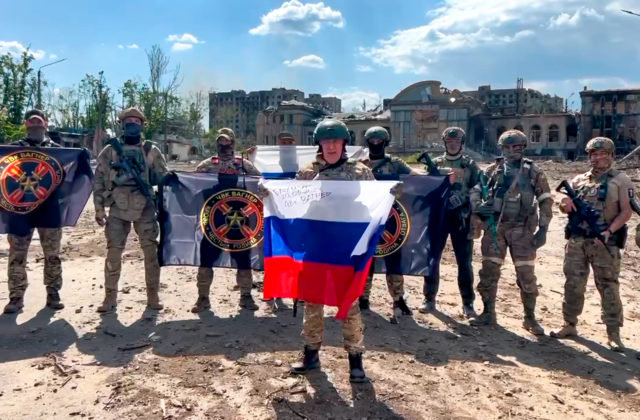 Šéf Wagnerovej skupiny Prigožin oznámil, že jeho žoldnieri dobyli Bachmut, Ukrajinci to čiastočne spochybnili