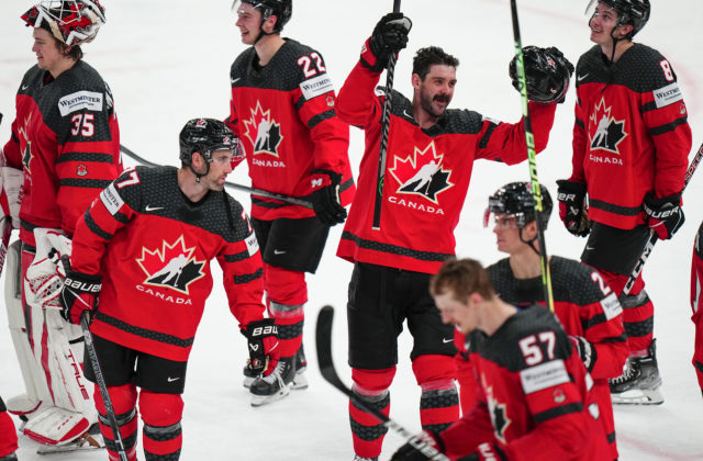 Lotyšsku ušlo finále MS v hokeji 2023, o zlato si zahrajú favorizovaní Kanaďania (video)
