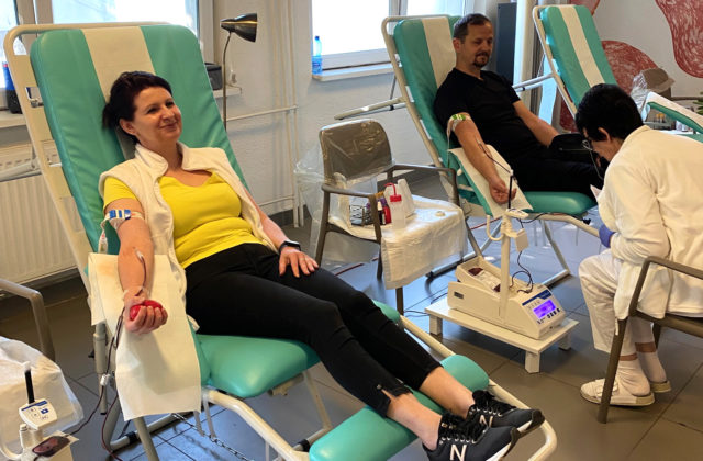 Zamestnanci Mecomu opäť darovali krv