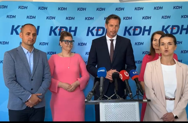 KDH predstavilo svoj volebný program, má päť základných priorít (video)