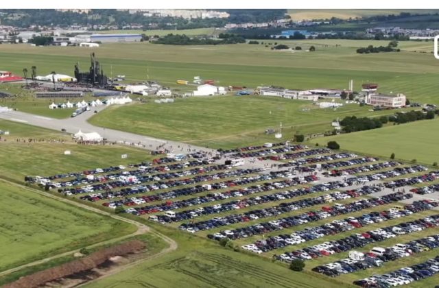 Koncert skupiny Rammstein očami polície: Prišlo viac ako 39-tisíc ľudí a tisíce áut (video+foto)