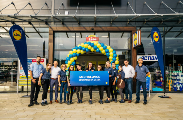 Lidl otvoril druhú predajňu v Michalovciach