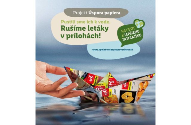 Lidl to so šetrením papiera myslí vážne, letáky doručí už aj do Whatsappu