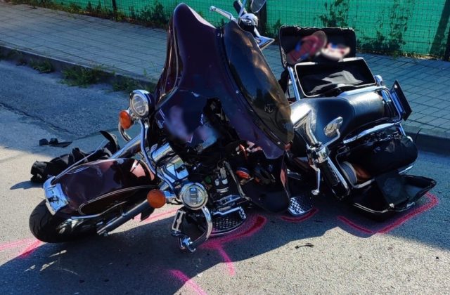 Dopravná nehoda v obci Likavka si vyžiadala život 59-ročného motorkára (foto)