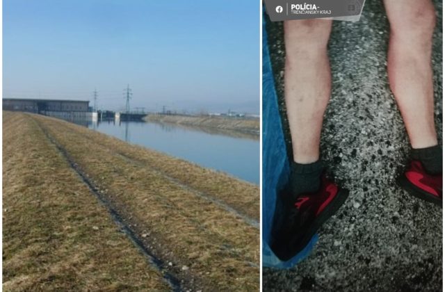 V Dubnici nad Váhom našli telo utopeného muža, polícia sa snaží zistiť jeho totožnosť (foto)